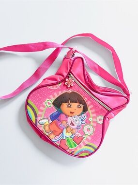 Vintage Y2K Dora the Explorer Pink Shoulder Bag